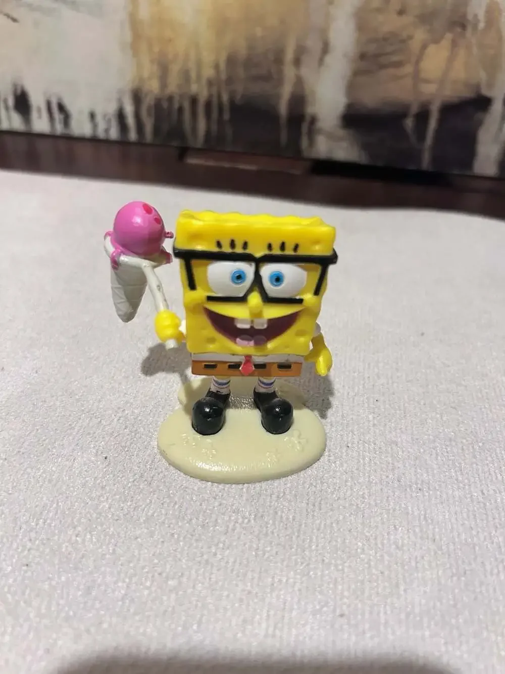 Just Play SpongeBob SquarePants Mini Figure with Jellyfish Net